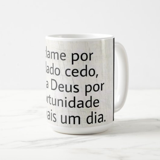 Caneca personalizada Branca Kaffeetasse (VorderseiteRechts)