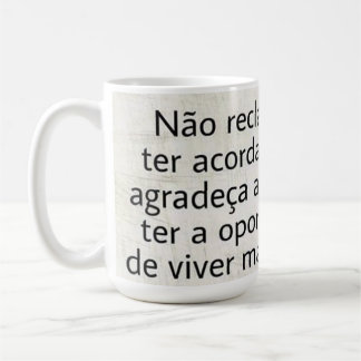 Caneca personalizada Branca Kaffeetasse