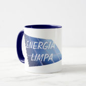 Caneca personalizada ENERGIA LIMPA Tasse (Vorderseite Links)