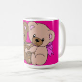Caneca personalizada "Namorados". Kaffeetasse (VorderseiteRechts)