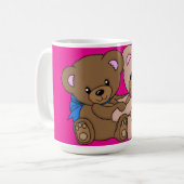 Caneca personalizada "Namorados". Kaffeetasse (Vorderseite Links)