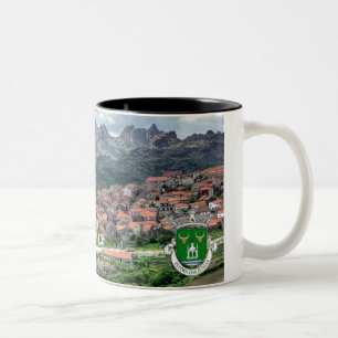 Caneca Pitoes Preta modelo 2 Zweifarbige Tasse