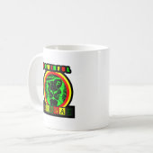 Caneca Powerful Reggae Kaffeetasse (Vorderseite Links)