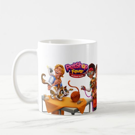 Caneca PSF | Animal Hotel Kaffeetasse (Links)