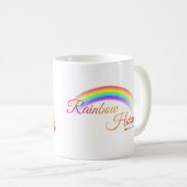 Caneca Rainbow Horse Kaffeetasse (VorderseiteRechts)