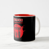 Caneca Samurai Zweifarbige Tasse (VorderseiteRechts)