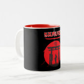Caneca Samurai Zweifarbige Tasse (Vorderseite Links)