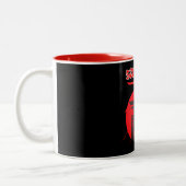 Caneca Samurai Zweifarbige Tasse (Links)