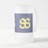 Caneca Sebrian Mattglas Bierglas (VorderseiteRechts)