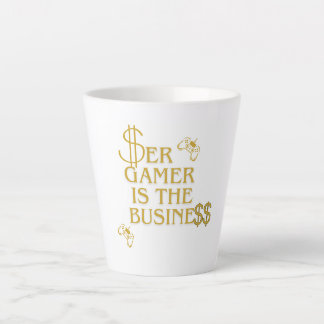 Caneca Ser gamer is the business Milchtasse