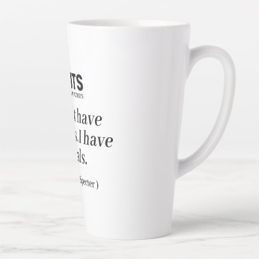 Caneca Série Suits Milchtasse (Rechts)