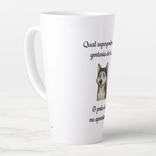 Caneca Superpoder de aposentar Milchtasse (Linke Ecke)