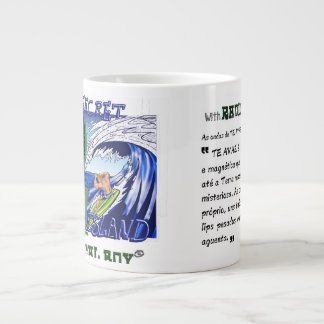 Caneca Te AVAE Jumbo "Fortes Emoções" Jumbo-Tasse