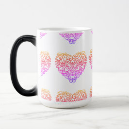 CANECA TRANSMUTAÇÃO - CORAÇÃO CORES SINGELAS VERWANDLUNGSTASSE