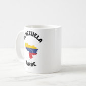 Caneca Venezuela Libre Kaffeetasse (Vorderseite Links)
