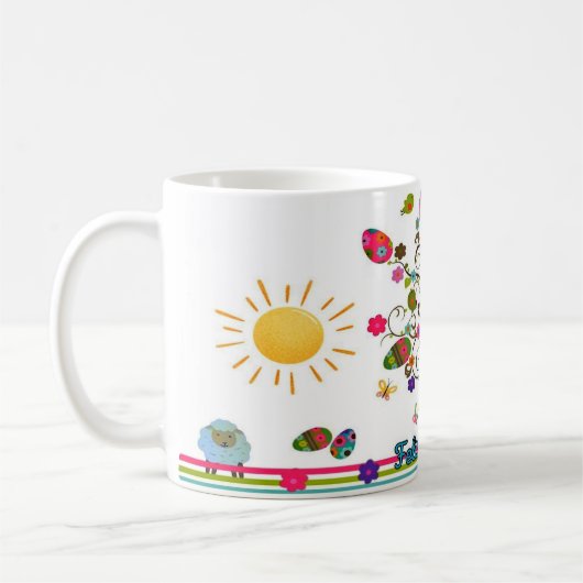Caneca Zazzle - Páscoa Kaffeetasse (Links)