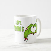 caneca Zombie Love Kaffeetasse (VorderseiteRechts)