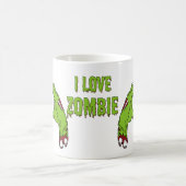 caneca Zombie Love Kaffeetasse (Mittel)