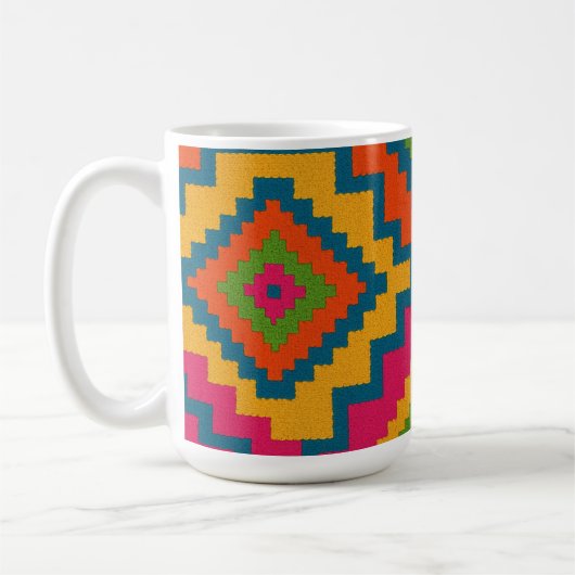 CANECAS CORES GEOMÉTRICO KAFFEETASSE (Links)