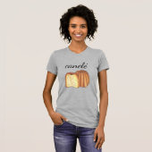 Canelé French Pastry Koch Pâtisserie Bakery Food T-Shirt (Vorne ganz)