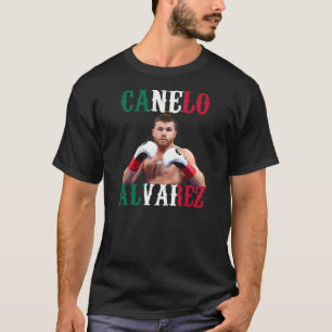 Canelo Alvarez Mexico Flag T-Shirt
