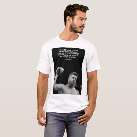 Canelo Alvarez quotes T-Shirt (Vorne ganz)