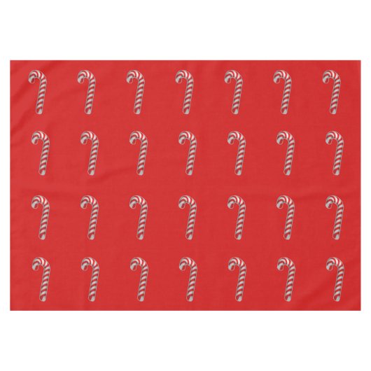 Canes 60" x 80" Tablette Tischdecke (Vorderseite (Horizontal))