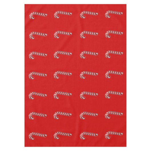 Canes 60" x 80" Tablette Tischdecke (Vorderseite)