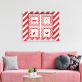 Canes und Santa Leinwanddruck (Insitu (Wohnzimmer))