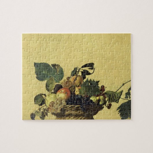 Canestra di frutta (Obstkorb) Caravaggio Puzzle (Horizontal)