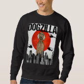 Canezilla Dogzilla Japanisch Wei Marana Sweatshirt (Vorderseite)