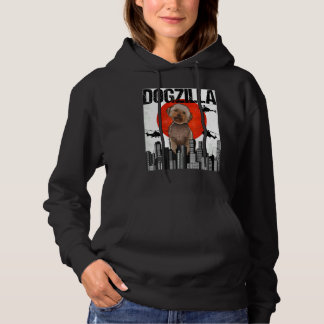 Canezilla Dogzilla Japanischer Lagot Romagnolo Hoodie