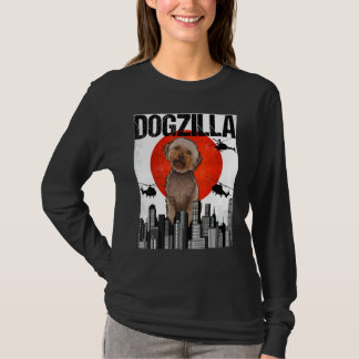 Canezilla Dogzilla Japanischer Lagot Romagnolo T-Shirt