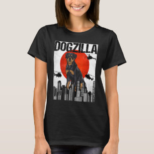 Canezilla Dogzilla Japanischer Rottweiler T-Shirt