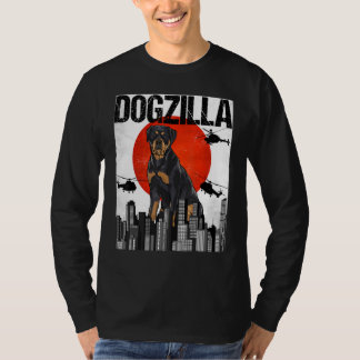 Canezilla Dogzilla Japanischer Rottweiler T-Shirt