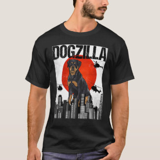 Canezilla Dogzilla Japanischer Rottweiler T-Shirt