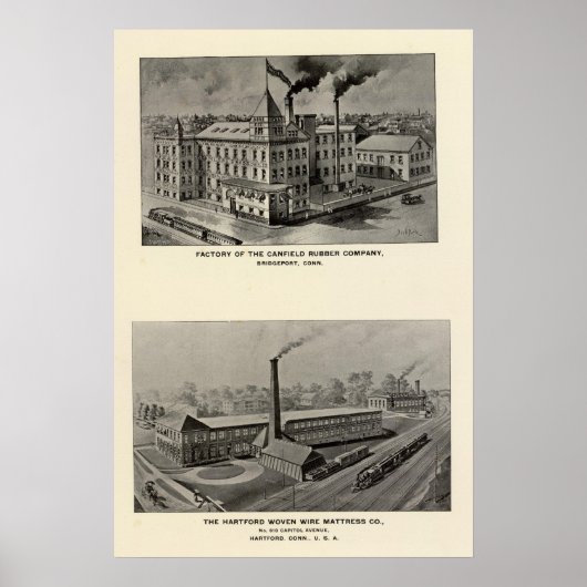 Canfield Rubber Co Poster (Vorne)