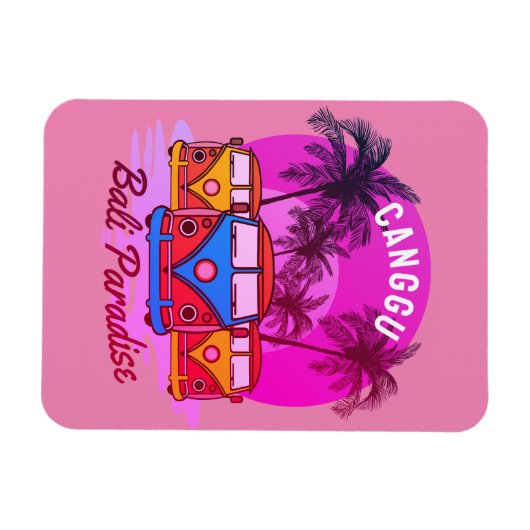 Canggu-Bali-Paradies Magnet (Horizontal)