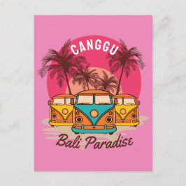 Canggu-Bali-Paradies Postkarte
