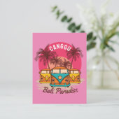 Canggu-Bali-Paradies Postkarte (Stehend Vorderseite)