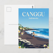 Canggu Indonesien Postkarte (Vorne/Hinten)