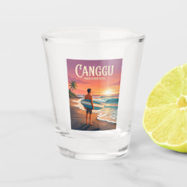 Canggu Indonesien Schnapsglas