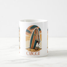 Canggu Sunset Surf – Vintage Tropische Strand Vibe