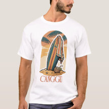 Canggu Sunset Surf – Vintage Tropische Strand Vibe