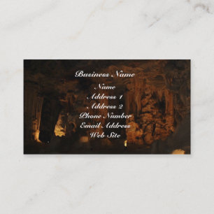 Cango Caves S. Africa Business Cards Visitenkarte