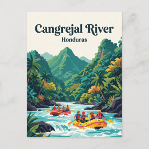 Cangrejal-Fluss Honduras Postkarte