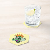 Caniche Punk Untersetzer (Vor Ort)