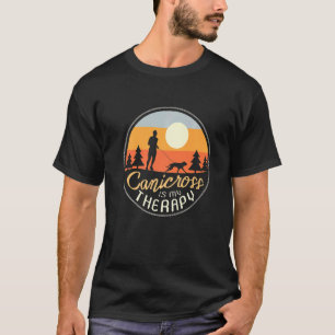 Canicross ist mein therapeutischer Hund, der Sport T-Shirt