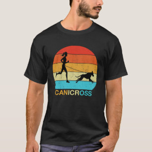 Canicross Retro Vintag Edition Canicross Frauen T-Shirt