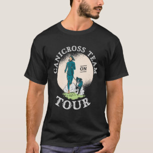 Canicross-Team auf Tour Dog Joggen laufen T-Shirt